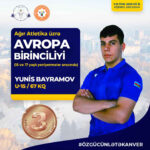 yunis bayramov medal poster